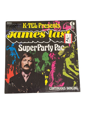 James Last Super Party Pac K-Tel Vinyl LP Continuous Dancing Canada
